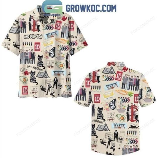 One Direction Make Me Cry Cool Style Hawaiian Shirt