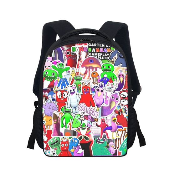 Discover Garten Of Banban Kids Backpacks Boys Girls Cartoon School Bags