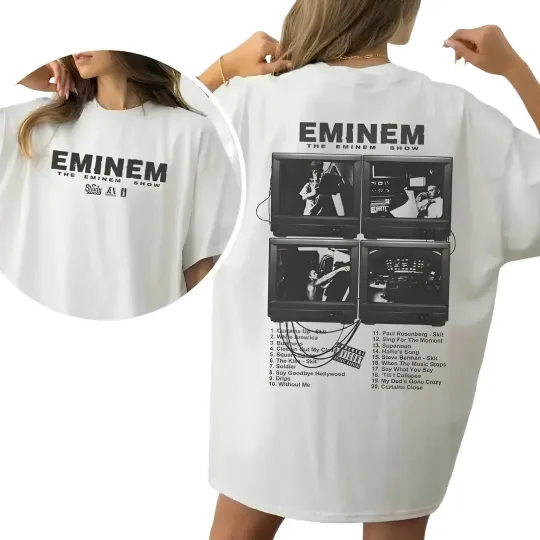 Eminem Rap T Shirt, Slim Shady Shirt, Gift for Fan, Hip Hop Shirt.