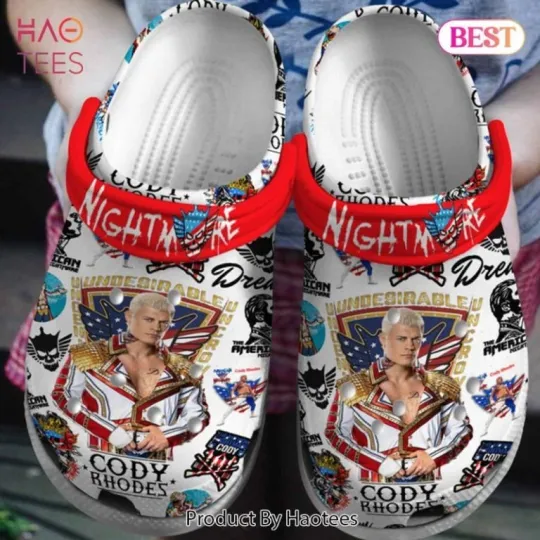 Cody Rhodes Wrestling Entertainment Clogs Shoes Comfortable