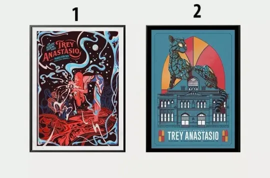 March 22, 23 2025 Trey Anastasio Tour Albm Theatre Birmingham AL Poster