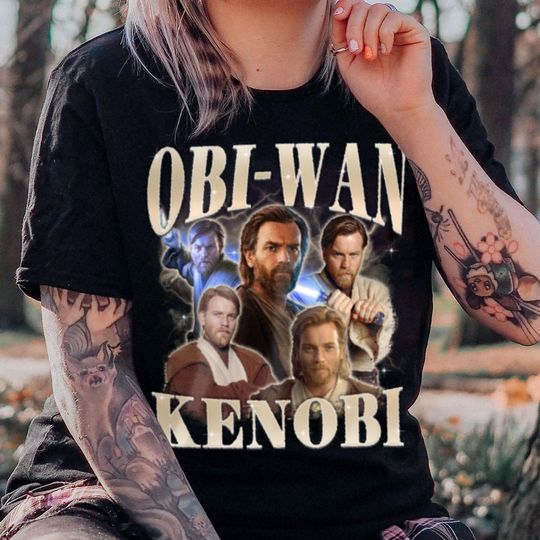 Obi-Wan Kenobi Comfort Color T-Shirt, Valentine Gift, Trending Unisex Tee, Disneyland Vacation Trip Gift 2025