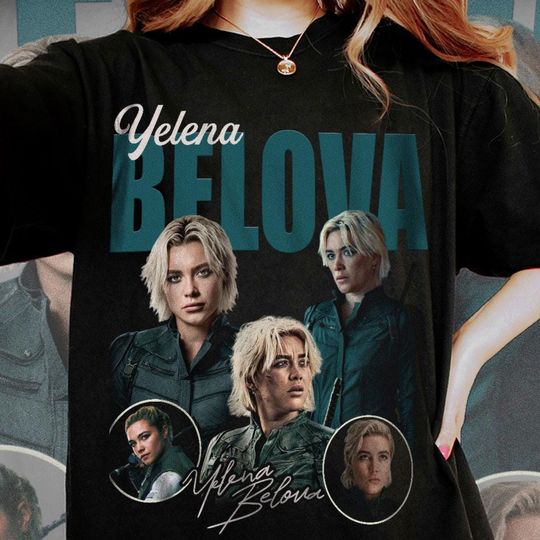 Yelena Belova Black Widow Thunderbolts Vintage T-Shirt,  Retro Funny Pedro Pascal Shirt, Pedro Pascal Fans Gif, Trending Unisex Tee 2025