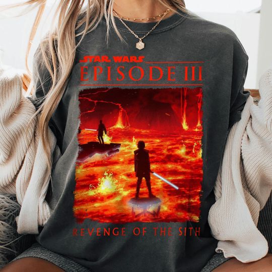 Episode III Revenge The Sith Comfort T-Shirt, Starwars Episode III Revenge of The Sith Tee, Trending Unisex Tee 2025