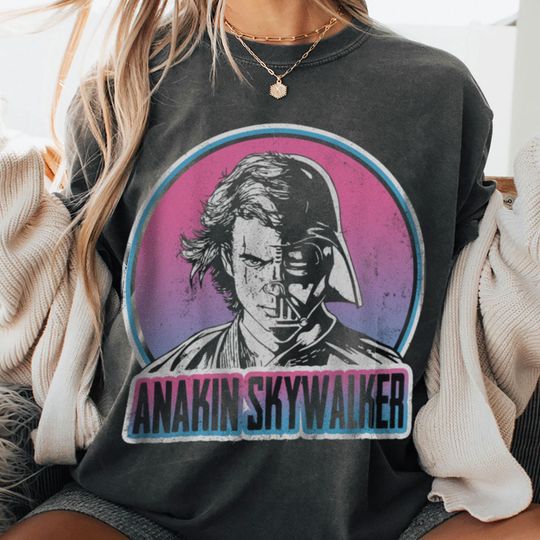 Anakin Skywalker Darth Vader Pastel Comfort T-Shirt, Starwars Episode III Revenge of The Sith Tee, Trending Unisex Tee 2025