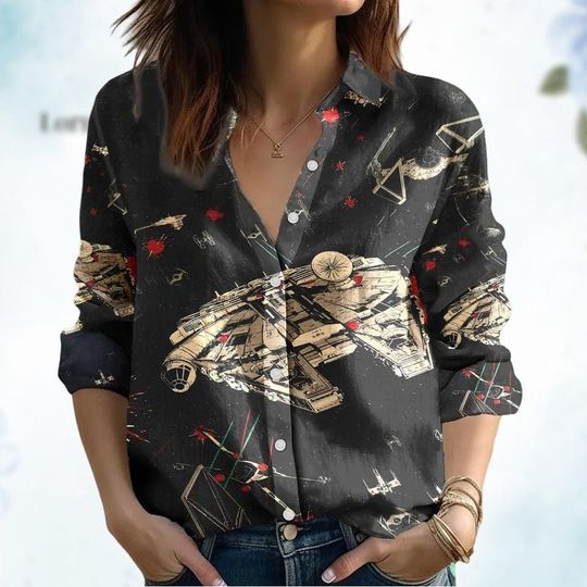 Star Wars Women's Blouse, Mother's Day Gift