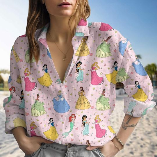 Disney Princess Women's Blouse, Mother's Day Gift