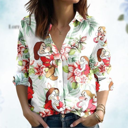 Grumpy Dwarf Women's Blouse, Mother's Day Gift