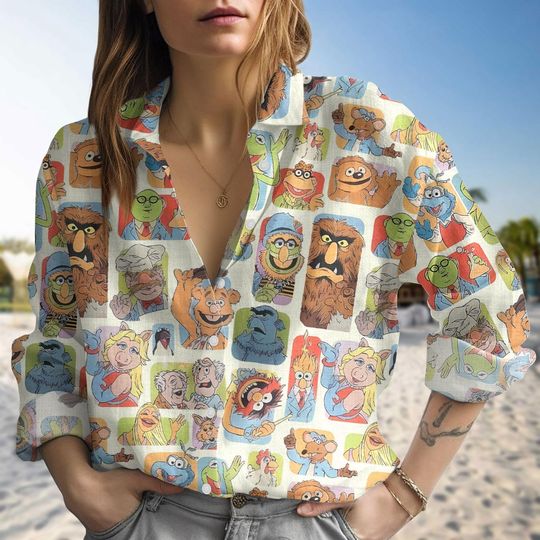 Muppet Show Women's Blouse, Mother's Day Gift