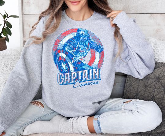 Disney Captain America Shirt, Superhero Avengers Shirt, Marvel Fans Shirt, WDW Magic Kingdom Shirt