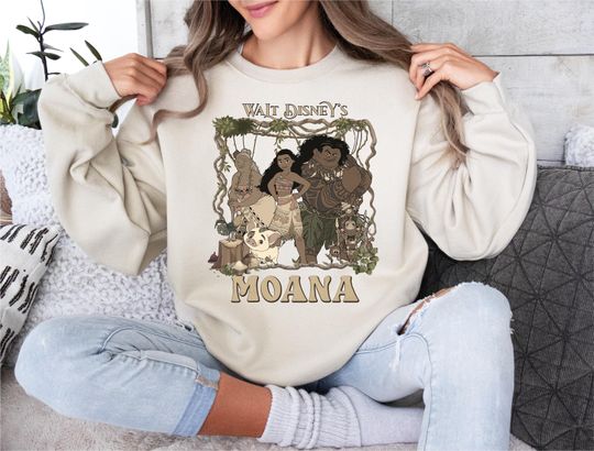 Disney Moana Shirt, Vintage Disney Pua Hei Hei Tamatoa, WDW Magic Kingdom Shirt, Disneyland Family Vacation Shirt