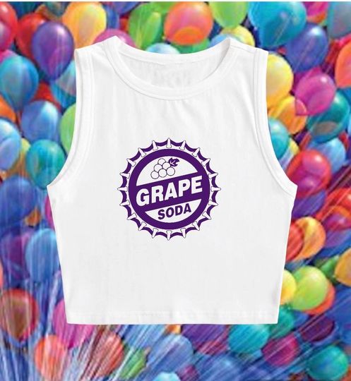 Grape Soda pin crop top | Disney inspired Crop Top | UP crop top | Disney shirt | Carl & Ellie shirt | Disney tank