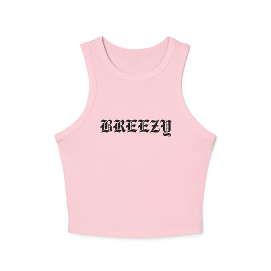Women's BREEZY Inspired Tank Top, Concert Outfit for Chris Brown Fans, Summer 2025 Breezy Bowl Shirt