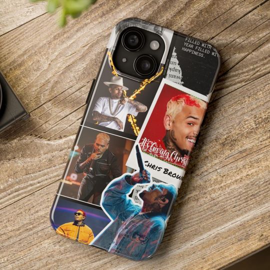 Chris Brown Phone Case | Chris Brown Fan Phone Caes | Chris Brown Fan Gif | Fan Merchandise | Phone Cases for iPhone