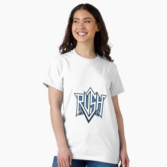 Rush Band Tour Concert Sticker Classic T-Shirt