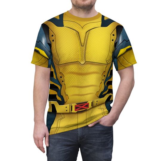 Wolverine Unisex Shirt, Deadpool & Wolverine Cosplay, James Howlett Costume, Superhero Comic Con Outfit, Mutant Inspired Apparel, runDisney