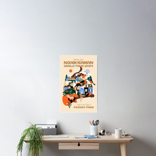 World Tour Fenway Park Poster