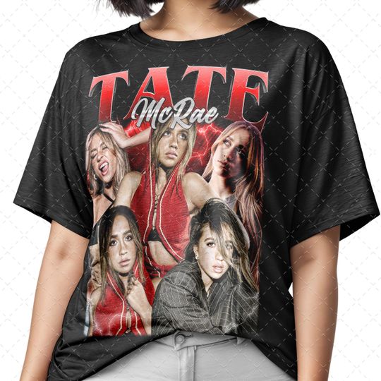 Tate McRae Inspired Tee, Unisex T-Shirt with Tate McRae, Fan Gift, Graphic Tee