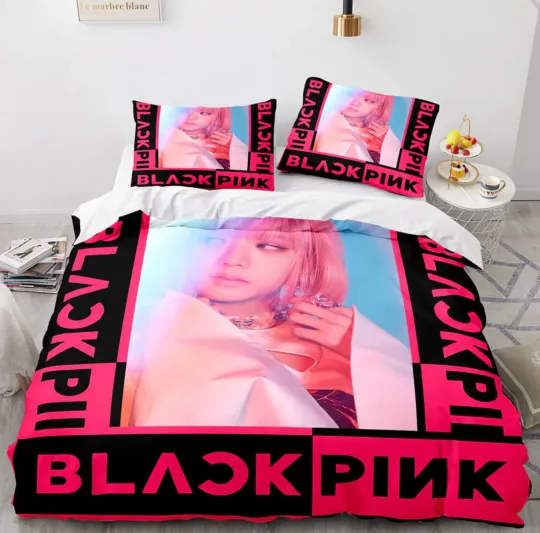Blackpink Jisoo Cosplay Uk Bedding Set