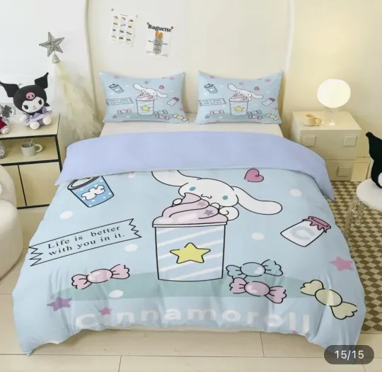Cinnamoroll Bedding Set