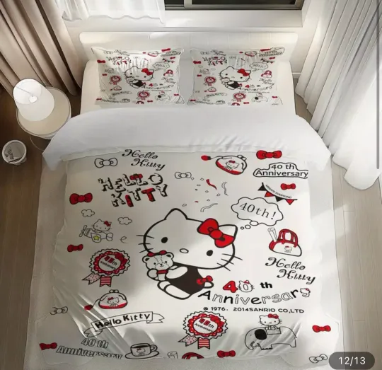 Hello Kitty Bedding Set