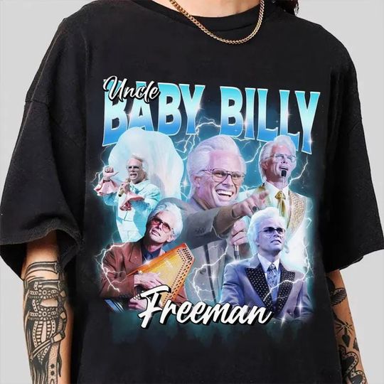 Uncle Baby Billy Shirt, The Righteous Gemstones Movie, Misbehavin Tour T-Shirt, Uncle Baby Billy Freeman Shirt, Vintage Baby Billy 90s Shirt