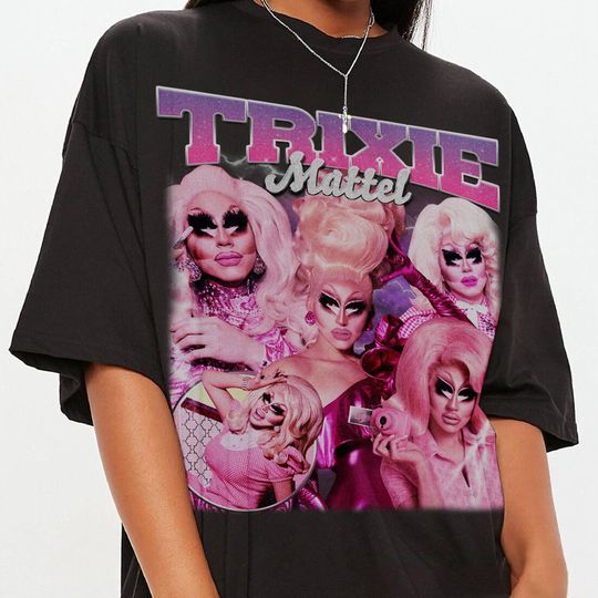 Retro Trixie Mattel Shirt, Trixie Mattel Homage Shirt, Katya Zamolodchikova Shirt, Trixie And Katya Shirt, Drag Queen Shirt