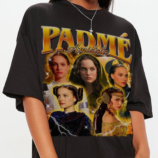 Padm Amidala Starwars Vintage Homage Shirt, Padm Amidala Galaxy's Edge May The Force Be With You Shirt, DisneyTrip Tee