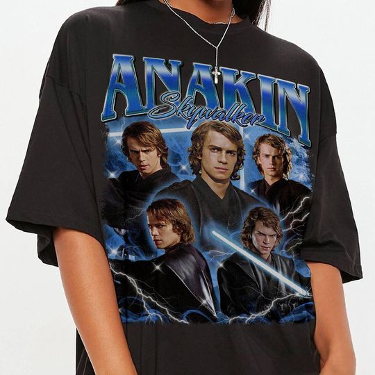 Anakin Skywalker Starwars Vintage Homage Shirt, Anakin Skywalker Galaxy's Edge May The Force Be With You Shirt, DisneyTrip Tee