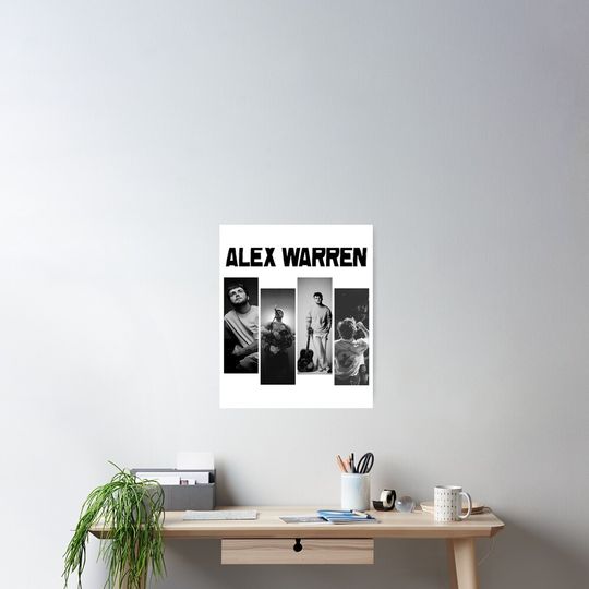 Alex Warren Tour 2025 Poster