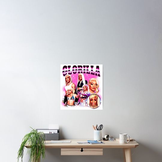 Vintage Style Glorilla Poster