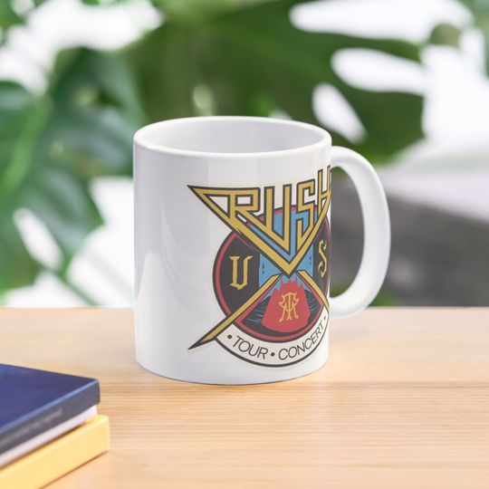 Rush Band Tour Concert Sticker Coffee Mug