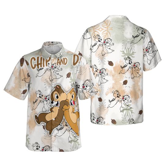 Chip And Dale Hawaiian Shirt/ Chip N. Dale Hawaiian Shirt