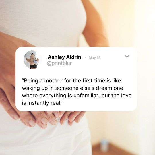 Welcome to Motherhood quote for first-time moms