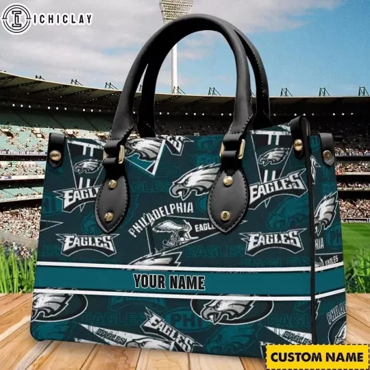 Philadelphia Football Team Eagless Leather Handbag Gift