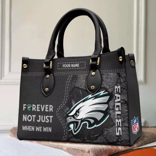 Philadelphia Football Team Eagless Leather Handbag Gift
