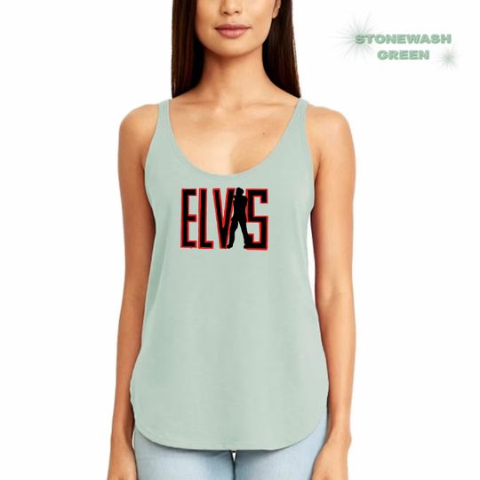 Elvis Presley Tank Top, Elvis Presley Gift, Elvis Presley Merch, Gift for Elvis Presley Fan, Elvis Presley Lovers, King Of Rock And Roll