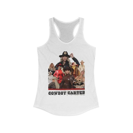 Discover Cowboy Carter Racerback Tank