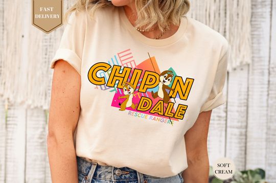 Chip n Dale Rescue Ranger Shirt, Disney Character Shirt, Chip and Dale Character Shirt, Chip n Dale Shirt, Disney Shirt, Rescue Ranger Shirt