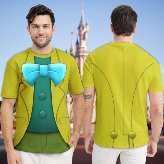 Mad Hatter Supervillain Costume 3D Shirt, Halloween Costume For Family Group T Shirt, Alice In Wonderland Suit Cosplay Shirt For Men