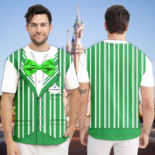 Dapper Dans Character 3D Costume Cosplay Shirt, Cast Member Halloween Costume For Family Group T Shirt, Cosplay Gift For Him