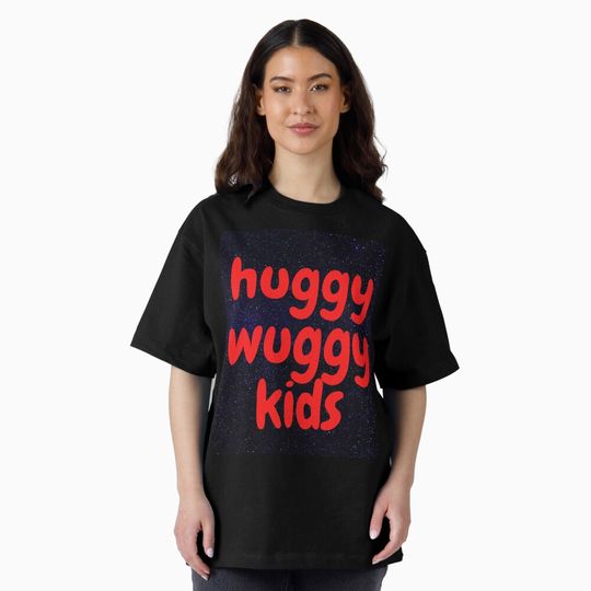 huggy wuggy kids design Oversized T-Shirt