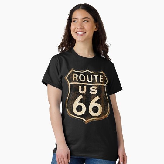 Vintage Route 66 Classic T-Shirt