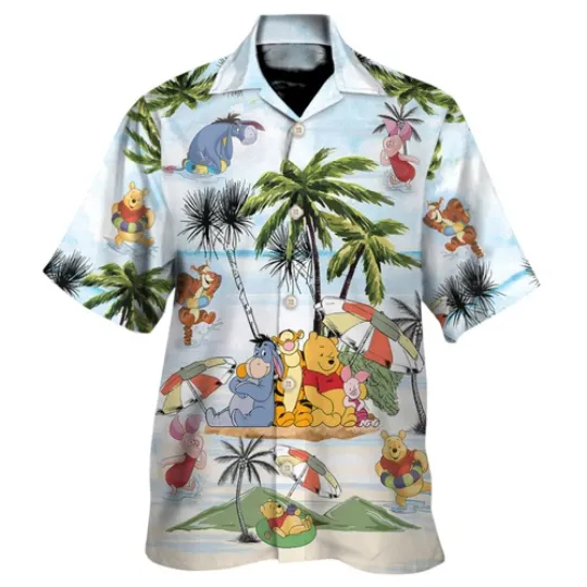 Discover Winnie The Pooh Summer Time Hawaiian Shirt