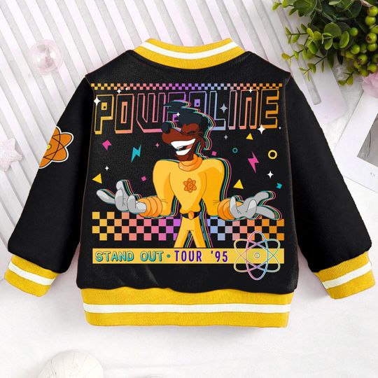 Powerline Stand Out 95 Kids and Youth Baseball Jacket, Aldult Unisex Varsity Baseball Jacket