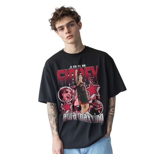 Josh Giddey Shirt, OKC Thunder Tee, Game Winner Bootleg NBA T-Shirt, 90s Style Basketball Tee, ShakaWear Vintage Streetwear Gift