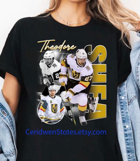 Shea Theodore 90s Graphic Tee, Shea Theodore 90s Bootleg Shirt, Shea Theodore Rap Shirt, Hockey Graphic Tee, Vintage Clothing
