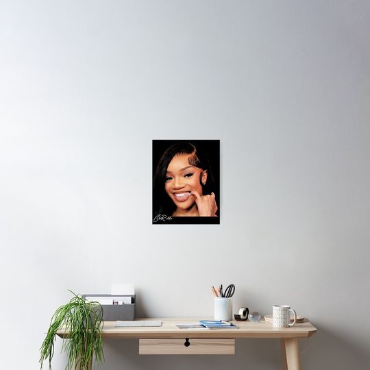 Glorilla Retro Poster