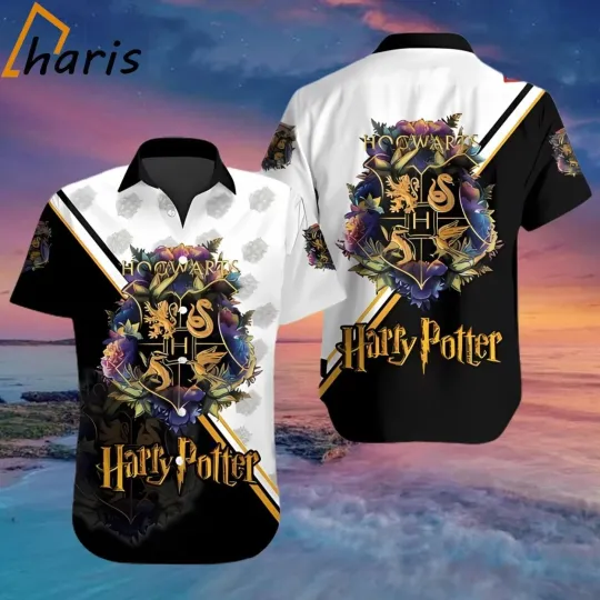 Hog Warts All Over Print 3D Harry Potter Hawaiian Shirt