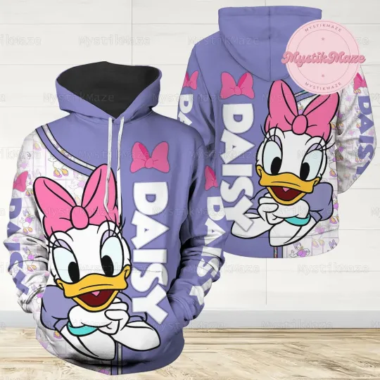 Discover Daisy Duck 3D HOODIE All Over Print Father Day Gift Best Price Mother Day Gift